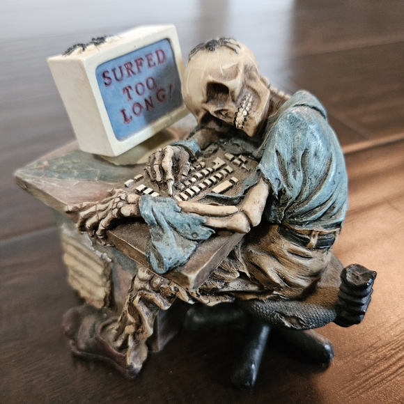 Surfed Too Long Figurine - Picture 6 of 7